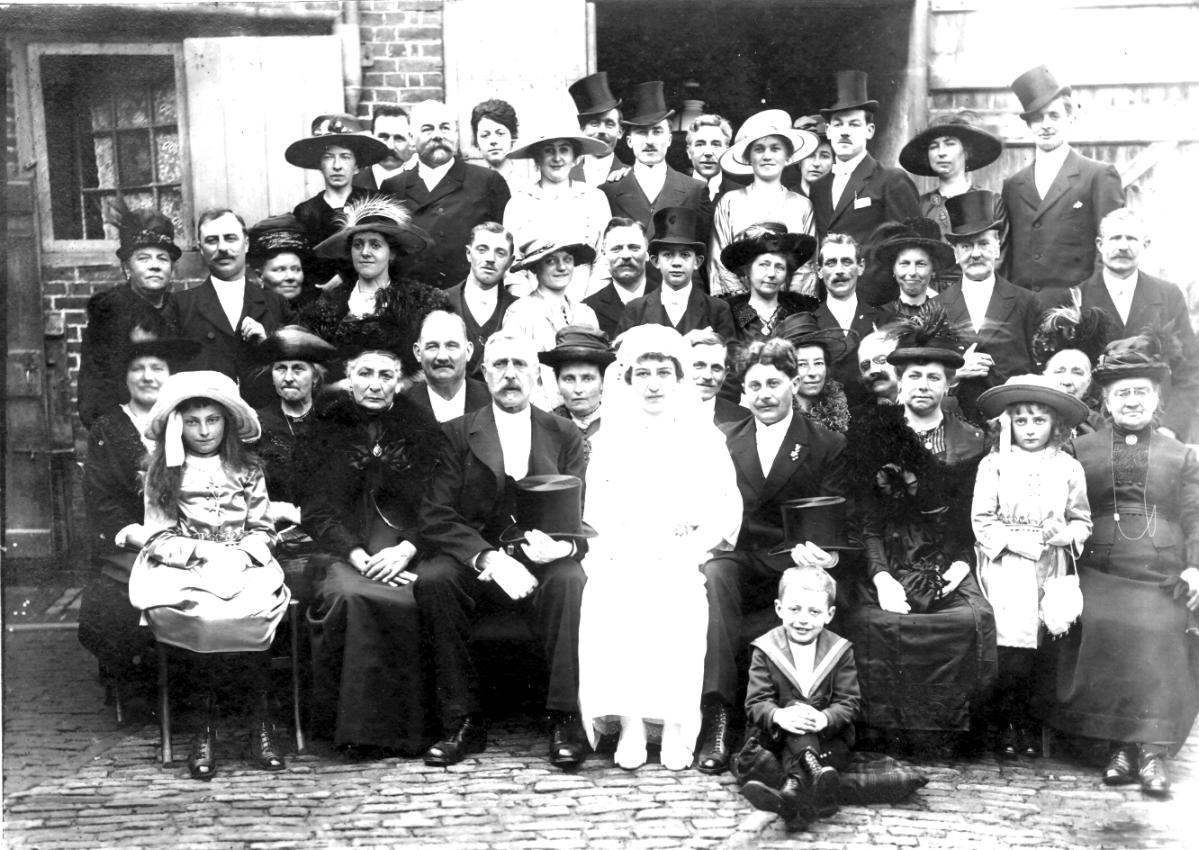Mariage de Paul CALLIEU et de Noémie DERAM le 22 mars 1920 à Wormhout